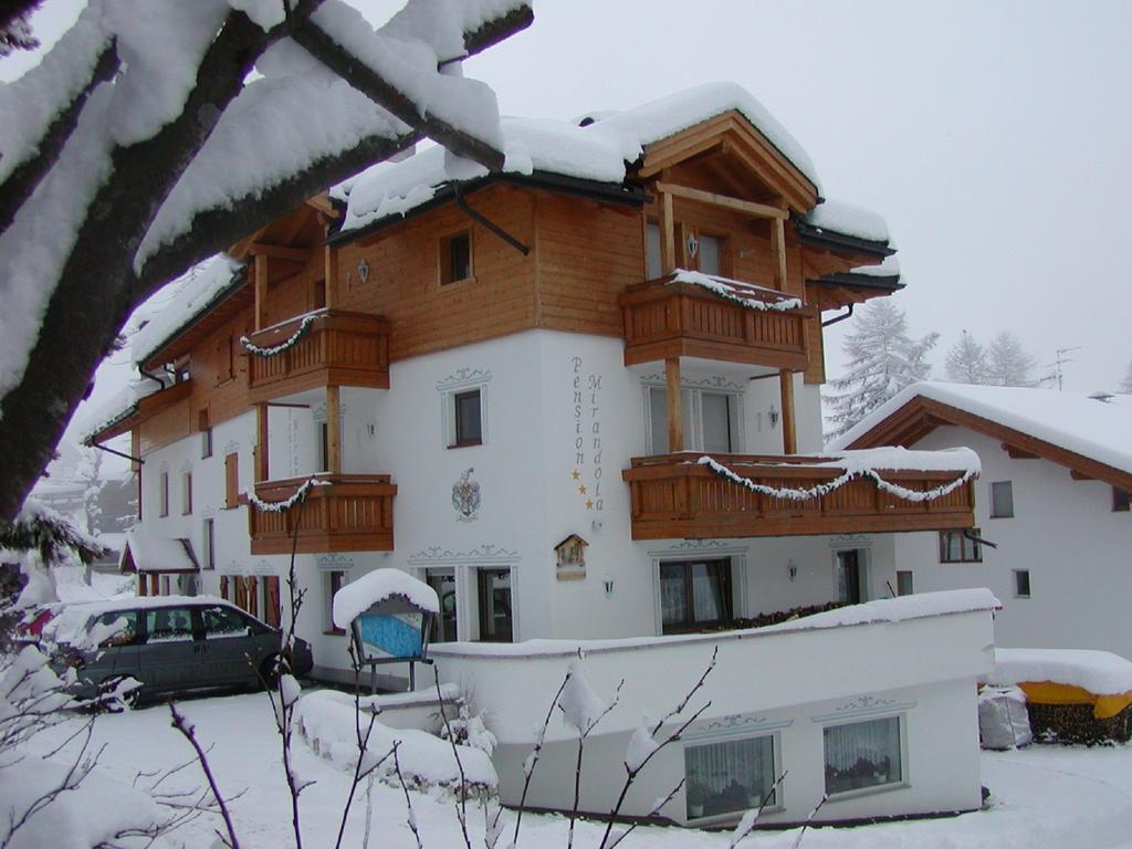 Pension Mirandola Colfosco Bagian luar foto
